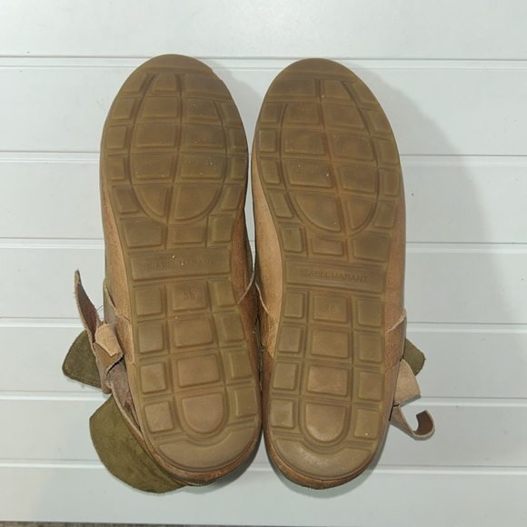 Isabel Marant Nygel Shearling Ankle Boots - Picture 8 of 12